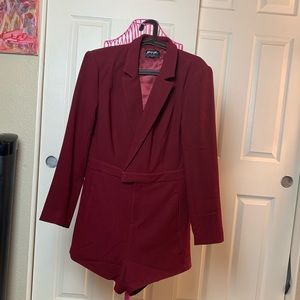 Nasty Gal Other - NastyGal Blazer Romper Nasty Gal Other - NastyGal Blazer Romper